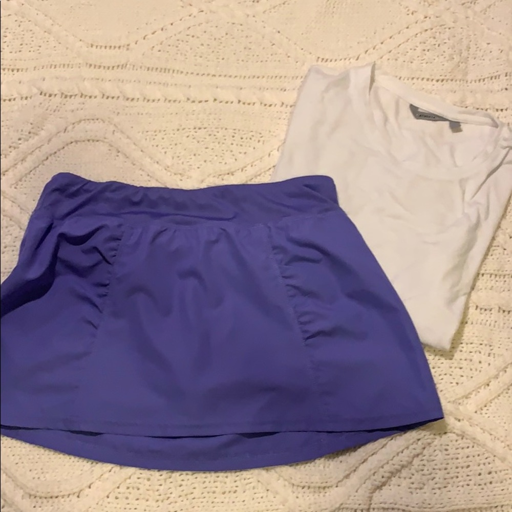 Purple Champion Tennis Skirt